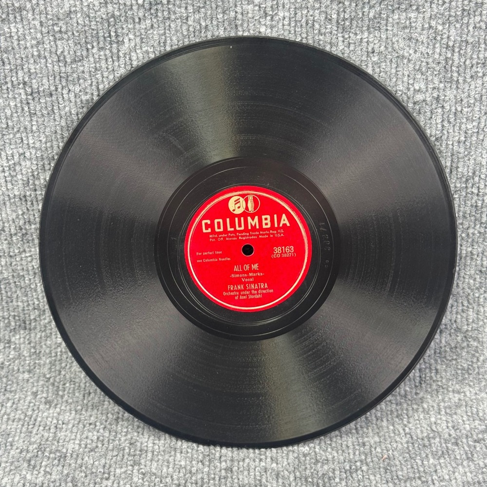 Frank Sinatra All of Me I Went Down to Virginia Columbia 38163 78 RPM Record